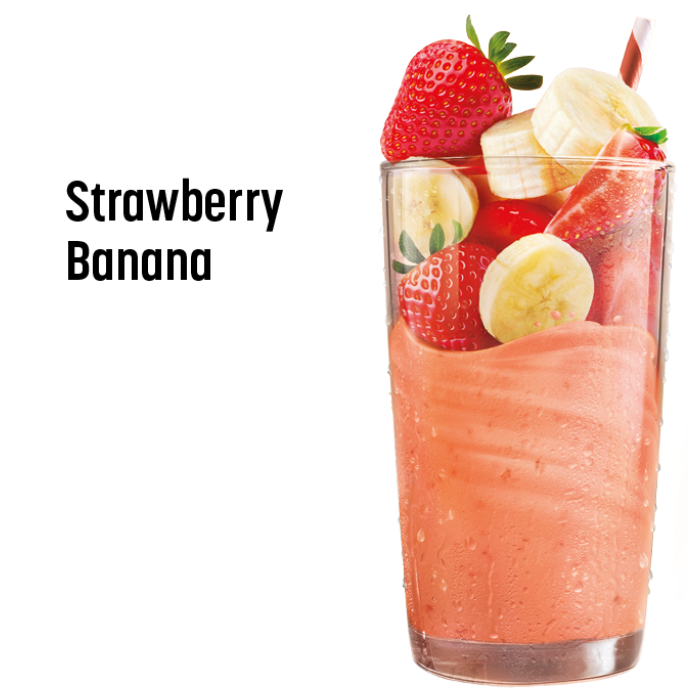 Strawberry Banana Smoothie Love Struck